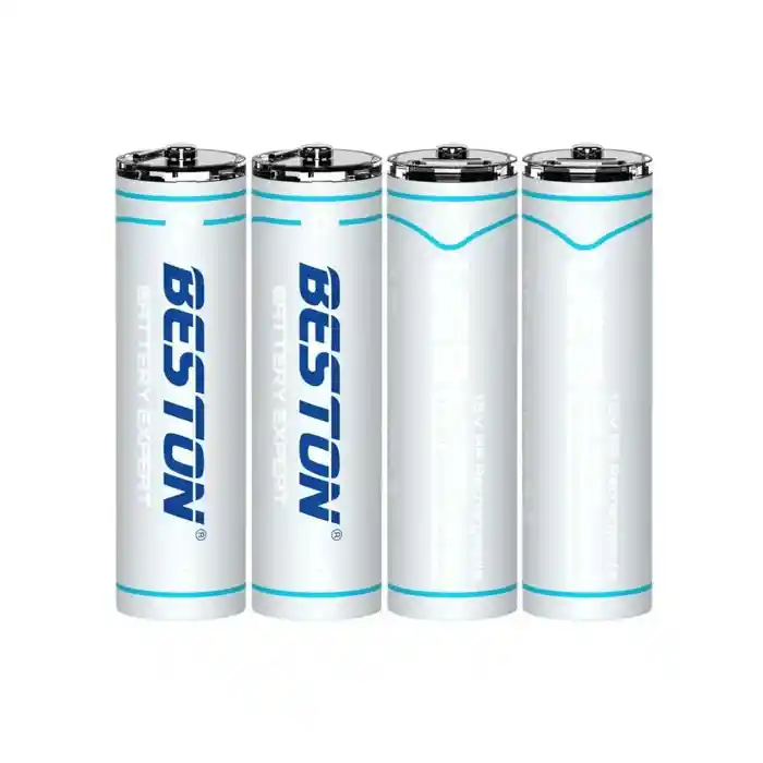 Beston AA Lithium Rechargeable Battery 1.5V 2200mAh (Type-C Port) 4PCS